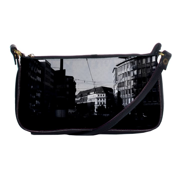 Vintage Germany Frankfurt City street 1970 Evening Bag