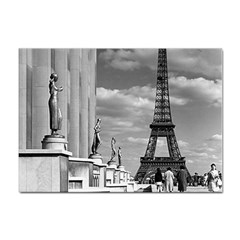 Vintage France Paris Eiffel Tour Chaillot Palace 1970 100 Pack A4 Sticker by Vintagephotos