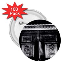 Vintage France Paris Triumphal Arch 1970 100 Pack Regular Button (round)