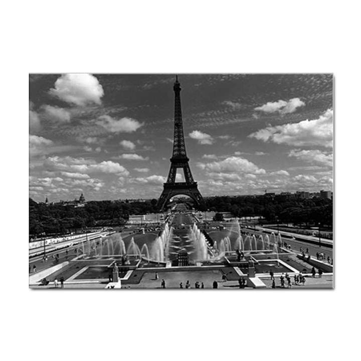 Vintage France Paris Fontain Chaillot Tour Eiffel 1970 10 Pack A4 Sticker