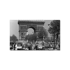 Vintage France Paris Triumphal Arch 1970 100 Pack Sticker (rectangle)