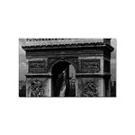 Vintage France Paris Triumphal arch  Place de l Etoile 10 Pack Sticker (Rectangle) Front