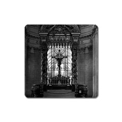 Vintage France Paris Royal Chapel Altar St James Palace Large Sticker Magnet (square) by Vintagephotos