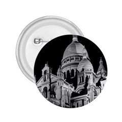 Vintage France Paris The Sacre Coeur Basilica 1970 Regular Button (round) by Vintagephotos