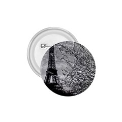 Vintage France Paris Eiffel Tour 1970 Small Button (round) by Vintagephotos