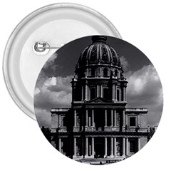 Vintage France Paris Church Saint Louis Des Invalides Large Button (round)