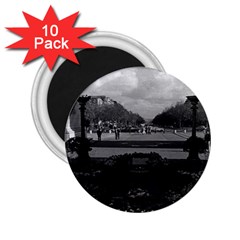 Vintage France Paris Triumphal Arch Unknown Soldier 10 Pack Regular Magnet (round) by Vintagephotos