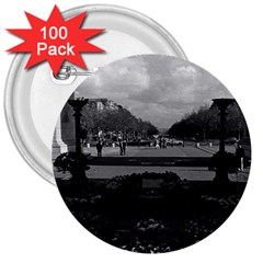 Vintage France Paris Triumphal Arch Unknown Soldier 100 Pack Large Button (round) by Vintagephotos