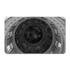 Vintage France Paris Dome Fresco Charles De La Fosse Large Sticker Magnet (rectangle) by Vintagephotos