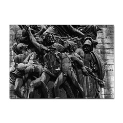 Vintage France Paris Triumphal Arch Marseillaise Rude 100 Pack A4 Sticker by Vintagephotos