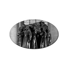 Vintage France Paris  Invalides Marshal Foch Tomb 1970 100 Pack Sticker (oval) by Vintagephotos