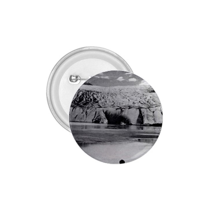 Vintage USA Alaska Mendenhall glacier Juneau 1970 Small Button (Round)