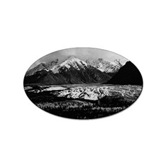 Vintage Usa Alaska Matanuska Clacier 1970 10 Pack Sticker (oval) by Vintagephotos