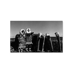 Vintage Usa Fur Clad Eskimos Of Arctic Alaska Bu Sod Igloo 100 Pack Sticker (rectangle) by Vintagephotos