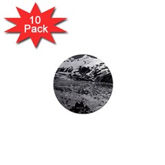 Vintage Usa Alaska Glacier Bay National Monument 1970 10 Pack Mini Magnet (round) by Vintagephotos