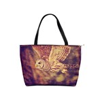 Barred Owl Large Shoulder Bag Front