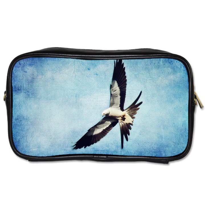 Swallow-tailed Kite Twin-sided Personal Care Bag