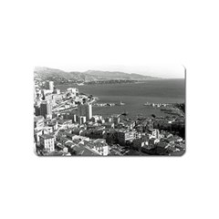 Vintage Principality Of Monaco  The Port Of Monte Carlo Name Card Sticker Magnet by Vintagephotos