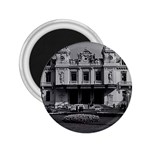 Vintage Principality of Monaco Monte Carlo Casino Regular Magnet (Round) Front