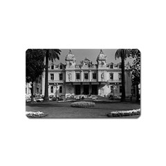 Vintage Principality Of Monaco Monte Carlo Casino Name Card Sticker Magnet by Vintagephotos