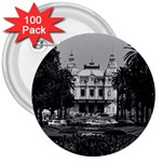 Vintage Principality of Monaco Monte Carlo Casino 100 Pack Large Button (Round) Front