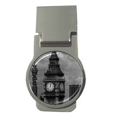 Vintage Uk England London The Post Office Tower Big Ben Money Clip (round)