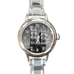 Vintage Uk England London Westminster Abbey 1970 Classic Elegant Ladies Watch (round) by Vintagephotos