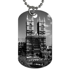 Vintage Uk England London Westminster Abbey 1970 Twin-sided Dog Tag by Vintagephotos