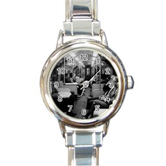 Vintage Uk  England Railway Inside Coach 1970 Classic Elegant Ladies Watch (round) by Vintagephotos