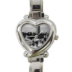 Vintage Uk England London Hyde Park Corner Hilton 1970 Classic Elegant Ladies Watch (heart) by Vintagephotos