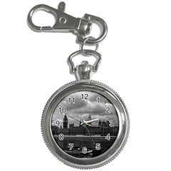 Vintage  Uk England London The Houses Of Parliament 1970 Key Chain & Watch by Vintagephotos