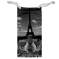 Vintage France Paris Fontain Chaillot Tour Eiffel 1970 Glasses Pouch by Vintagephotos