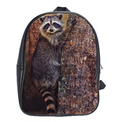 Raccoon School Bag (xl) by heathergreen