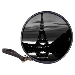 Vintage France Paris Eiffel Tower Reflection 1970 Cd Wallet