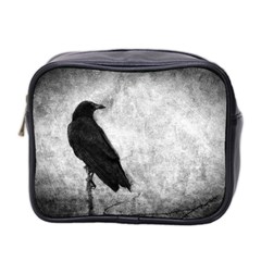 Black Crow Twin-sided Cosmetic Case by heathergreen