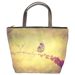 Palm Warbler Bucket Handbag