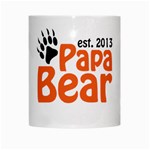 Papa Bear Claw 2013 White Coffee Mug Center