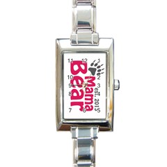 Mama Bear Claw 2013 Classic Elegant Ladies Watch (rectangle)