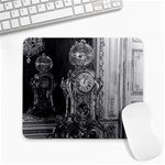 Vintage France Palace of Versailles astronomical clock Large Mouse Pad (Rectangle) Front