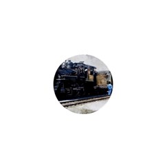 The Steam Train Mini Button (round) by AkaBArt