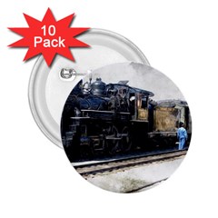 The Steam Train 10 Pack Regular Button (round)