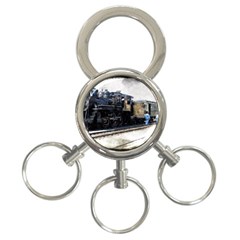 The Steam Train 3-ring Key Chain