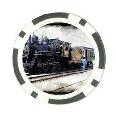 The Steam Train Poker Chip by AkaBArt