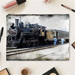 The Steam Train Extra Large Makeup Purse Front