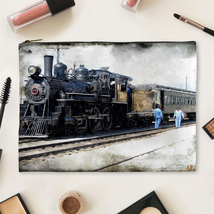 The Steam Train Extra Large Makeup Purse