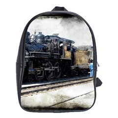 The Steam Train Large School Backpack by AkaBArt