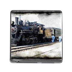 The Steam Train Card Reader With Storage (square) by AkaBArt