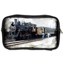 The Steam Train Twin-sided Personal Care Bag