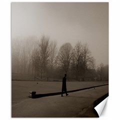 Foggy Morning, Oxford 8  X 10  Unframed Canvas Print by artposters