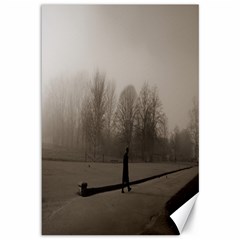 Foggy Morning, Oxford 12  X 18  Unframed Canvas Print